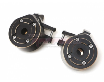 Brass Heavy Duty Front Steering Knuckle (2) Black