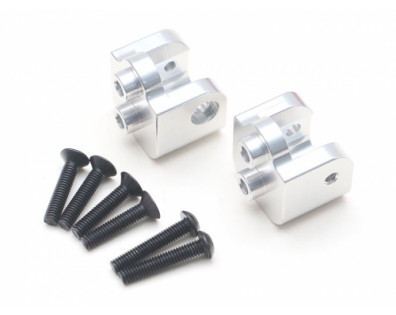 Aluminum Upper Link Mounts (2) Silver