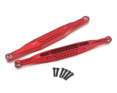 Aluminum Rear Lower Links (2) Red