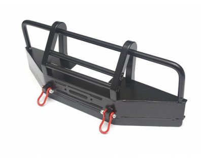 Front Bull Bar with Towing Hooks For D90/D110 Black
