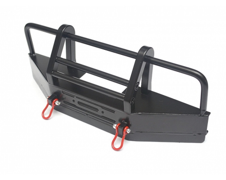 Front Bull Bar with Towing Hooks For D90/D110 Black