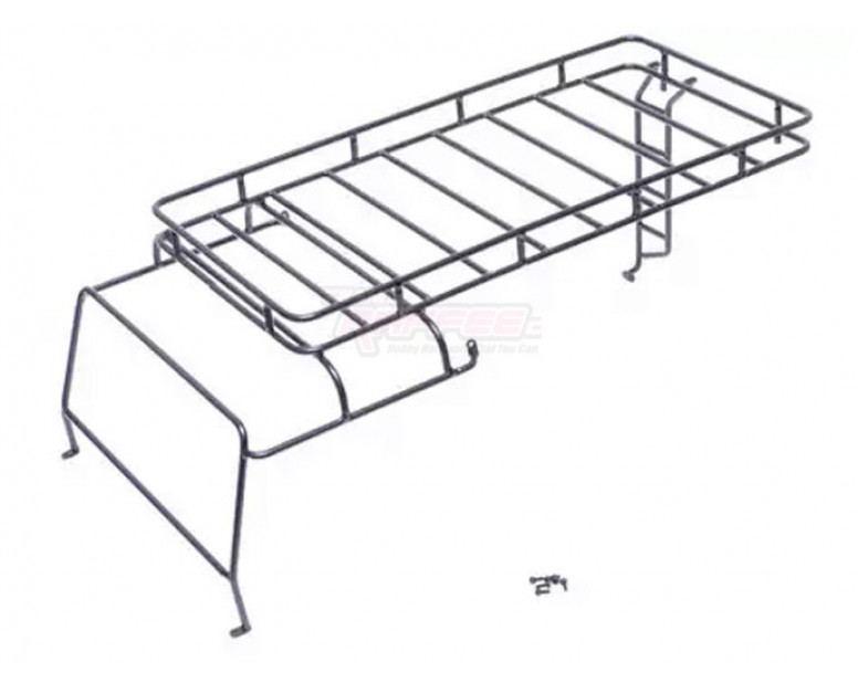 Metal Roof Rack Luggage for Team Raffee Co. TRC Defender D110 Station Wagon