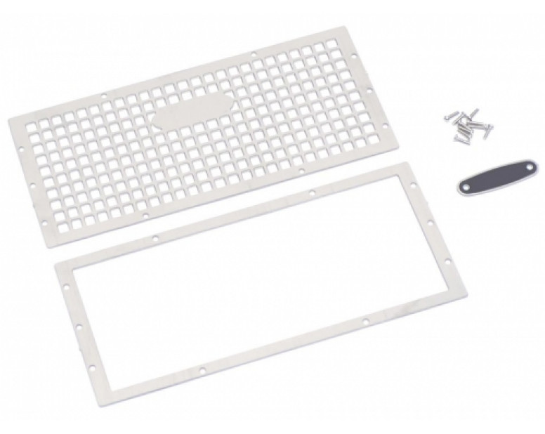 1/10 Scale Heritage Metal Grill with Metal Emblem Set