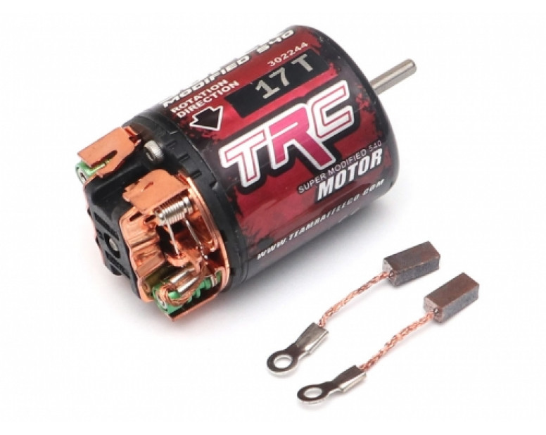 TRC 540 Modified Brushed Motor 17T w/ Two Extra Brushes