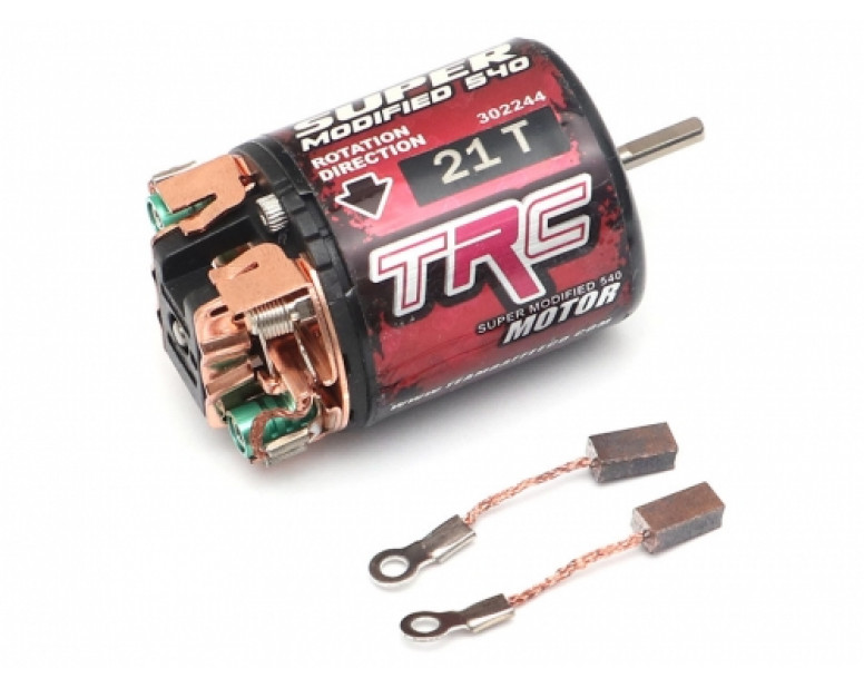 TRC 540 Modified Brushed Motor 21T w/ Two Extra Brushes