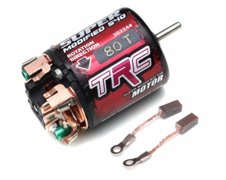 TRC 540 Modified Brushed Motor 80T w/ Two Extra Brushes