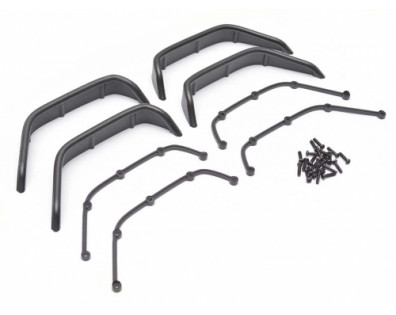 1/10 Scale Rubber Fender Flare Set for Rubicon