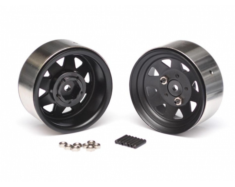 5 Lug 1.9 Wagon Steel Stamped Beadlock Wheels (2)