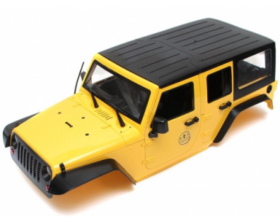 5 Door Rubicon Hard Body for 1/10 Crawler 313mm Kit Version Yellow