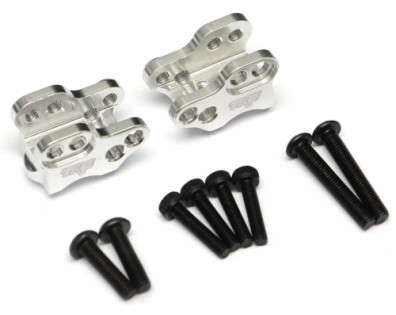 Aluminum Link Mounts (2) Silver