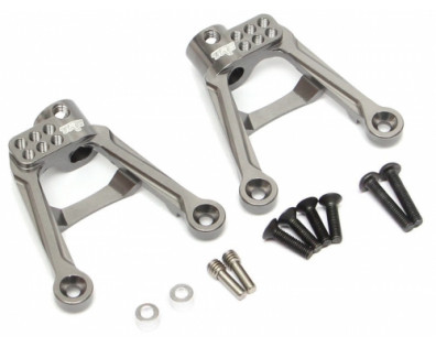 Aluminum Rear Shock Tower (2) Gun Metal