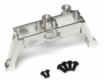 Aluminum Diff Lock Servos Mount Silver