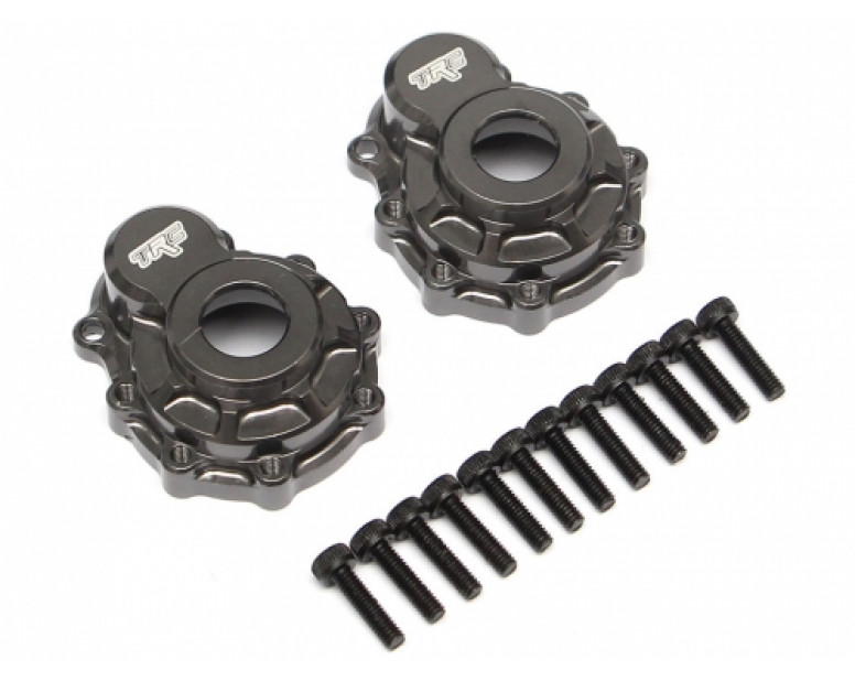 Aluminum Rear Portal Drive Axle Mount (2) Gun Metal