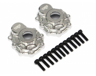 Aluminum Rear Portal Drive Axle Mount (2) Silver