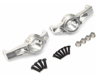 Aluminum Front C-hubs Left & Right Silver