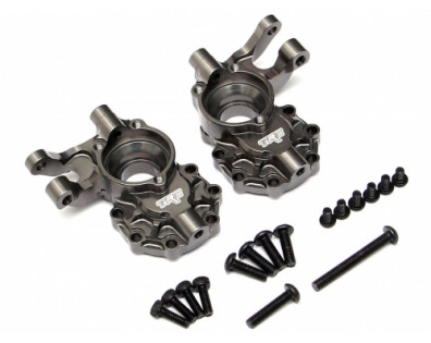 Aluminum Front Inner Knuckle Left & Right Gun Metal