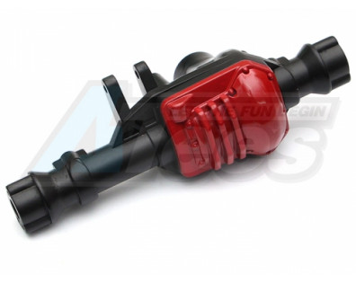 Super Heavy Cast Metal Front Axle Housing w/Cast Metal Diff Cover for Traxxas TRX4 143 Grams Black