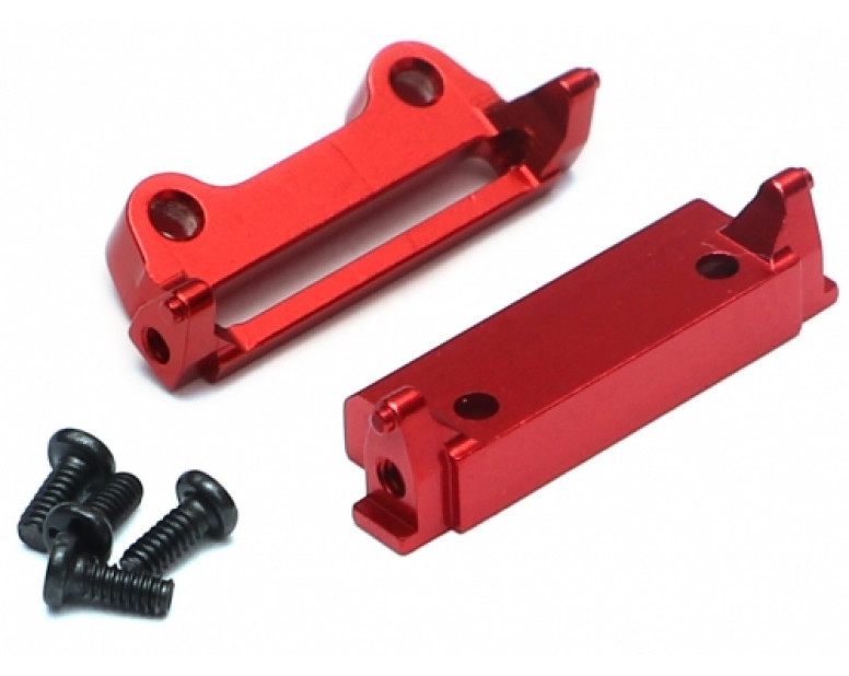 Aluminum Front & Rear Frame Brace Red