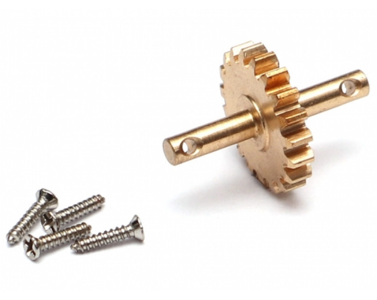 One Piece Gearbox Gear and Output Shaft