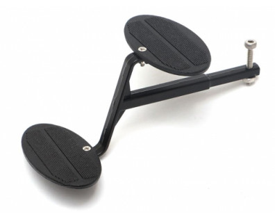 Rear Metal Stairs for TRC/302378 1/10 Pop-Up Camper Tent Trailer Black