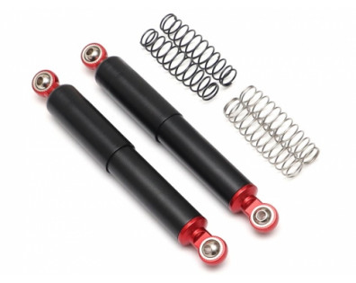 Realistic Aluminum Internal Shocks Set 95mm Black