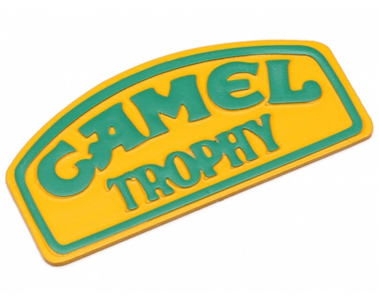 Metal Plated Camel Roof Rack Plague for Defender D90 D110