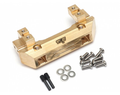 Heavy Duty Brass Front Bumper with Servo Mount 130G for TRX4 