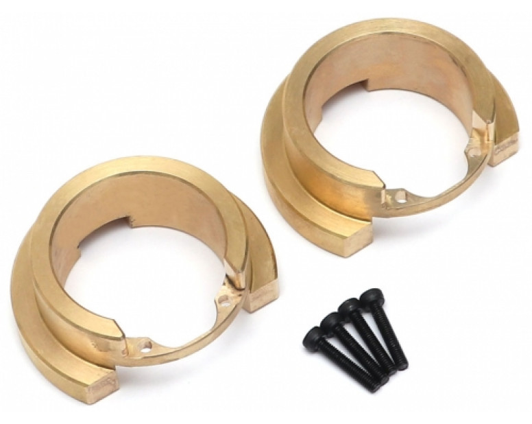 Heavy Duty Brass Knuckle Weight (2) Type B 82G each for TRX4 