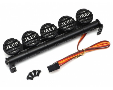 Aluminum 5 LED Light Bar for RC Crawler