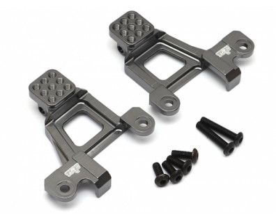 Aluminum Rear Shock Tower (2) Gun Metal
