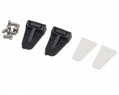 Rubber Hood Hinge for TRX4 Land Rover (2) Black