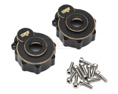 Brass Portal Axle Cover (2) for TRX4