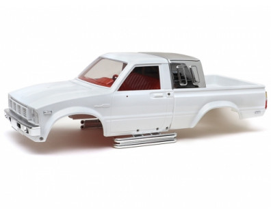 1/10 4X4 Pick-Up Truck Hard Body w/ Full Interior 287mm Hilux White