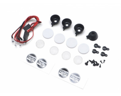 Hella Scale Round Rally 3000 Light w/ Mount (4)  