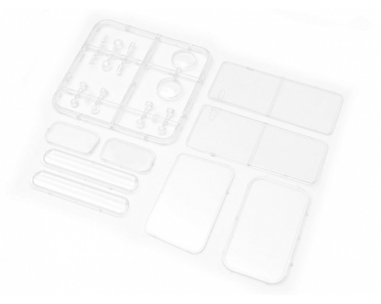 Lamp Lens & Side Window P Part for TRC Defender D110/D90 Hard Body