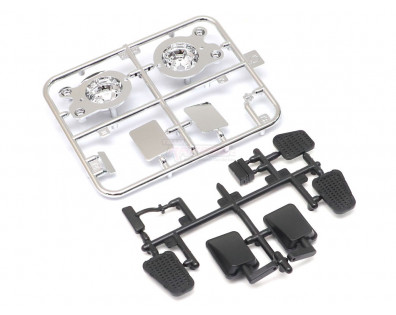 Chrome Accessories Parts Tree Q for TRC D110/D90 Defender Pickup Truck Hard Body