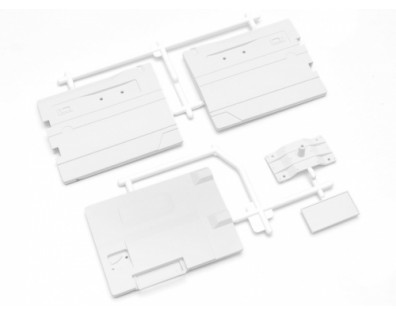 Interior Door Panels & License Plate Part Tree F for TRC Defender D90 Pickup Hard Body
