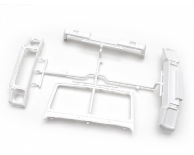 Windshield and Front & Rear Bumper J Part for TRC Benz G-Class Hard Body