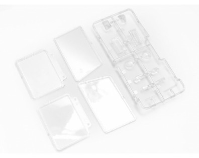 Rear Window & Light Set F Part for TRC Benz G-Class Hard Body