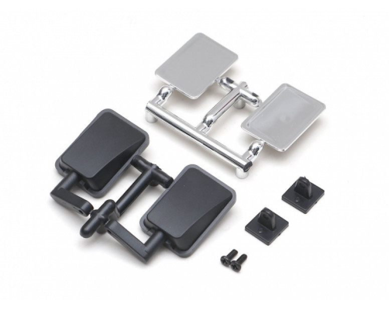 Door Mirror with Linkage & Mount for TRC D110/D90 Defender Hard Body (2)