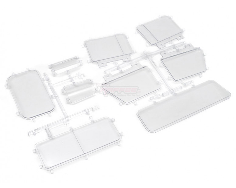 Windows Set N Part for TRC D110 Defender Pickup Truck Hard Body