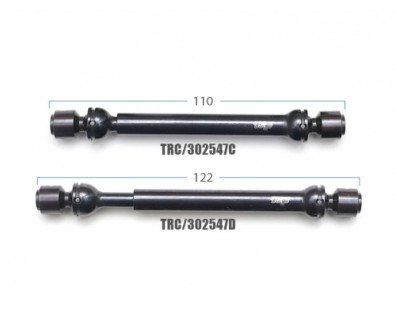 HD Hardened Steel CVD Center Drive Shafts Combo 110-138mm & 122-151mm (2) for R1