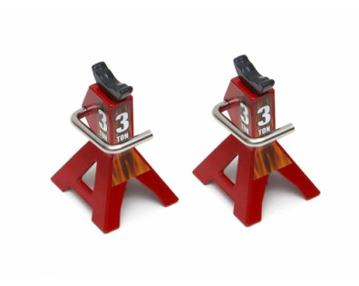 Scale Accessories - 3-Ton Aluminum Jack Stand (2)