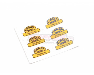 Camel History Decal - Team Car D90 In 2 Years