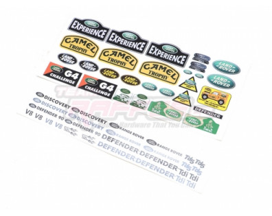 Land Rover Defender D90/110 Camel Water Transfer Decals B