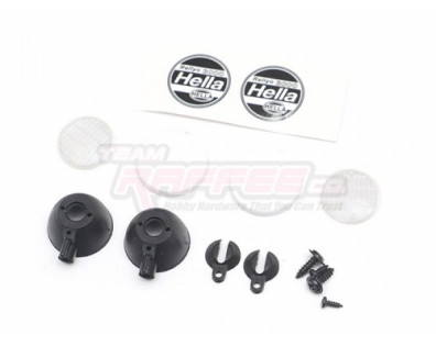 1/10 Round Hella Light Bucket/Cluster