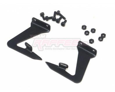 1/10 Scale Accessories Aluminium Rear Drift Spoiler Mount/Wing Stay E Black