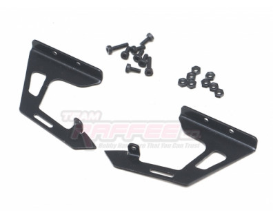 1/10 Scale Accessories Aluminium Rear Drift Spoiler Mount/Wing Stay F Black