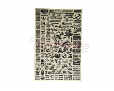 1/10 Scale Sticker Decal B