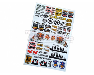 1/10 Scale Sticker Decal G